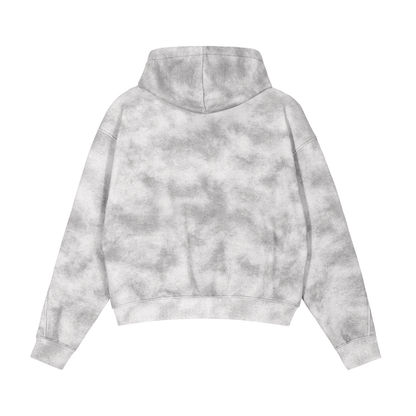 ARCT Dirty Wash Zip-Up Fleece Hoodie