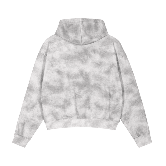 ARCT Dirty Wash Zip-Up Fleece Hoodie