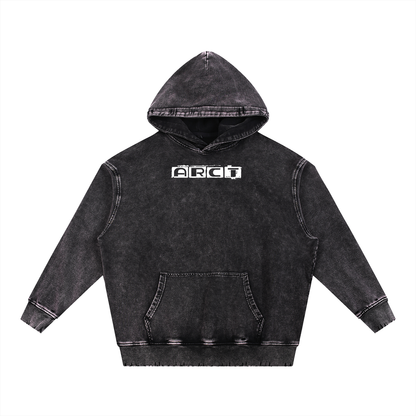 ARCT Washed Frayed Heavyweight  Hoodie